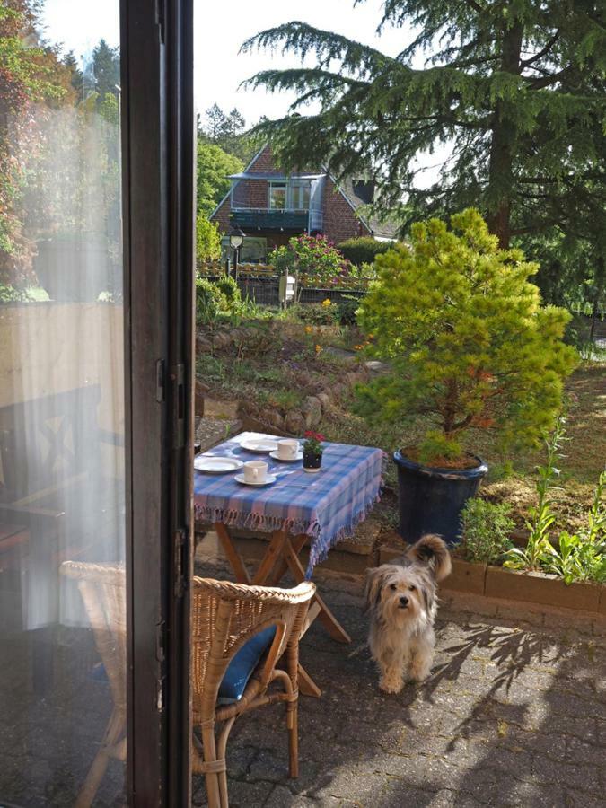 Ferienwohnung Am Waldrand, ฮิตซาคเคอร์ ภายนอก รูปภาพ